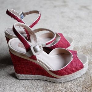 Schutz Espadrille Platform Sandals (US Size 6)